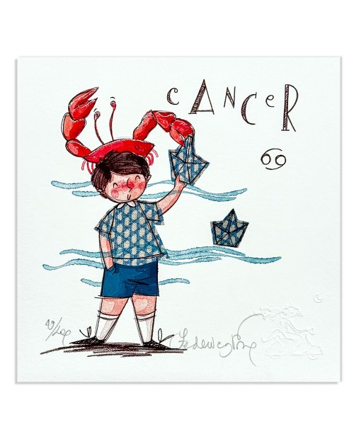 Federica Porro -Cancro (lui)- 20x20 cm