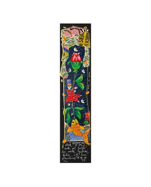 Francesco Musante - Una rosa nata nel Golfo - 10x50 cm