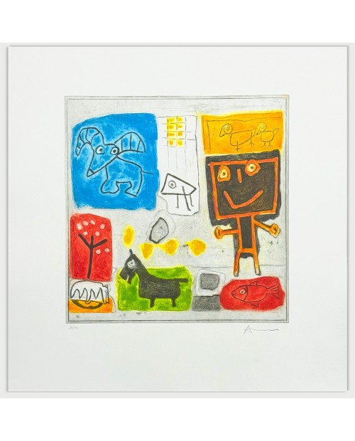 Gianfranco Asveri - Abracadabra 1 - 60x60 cm