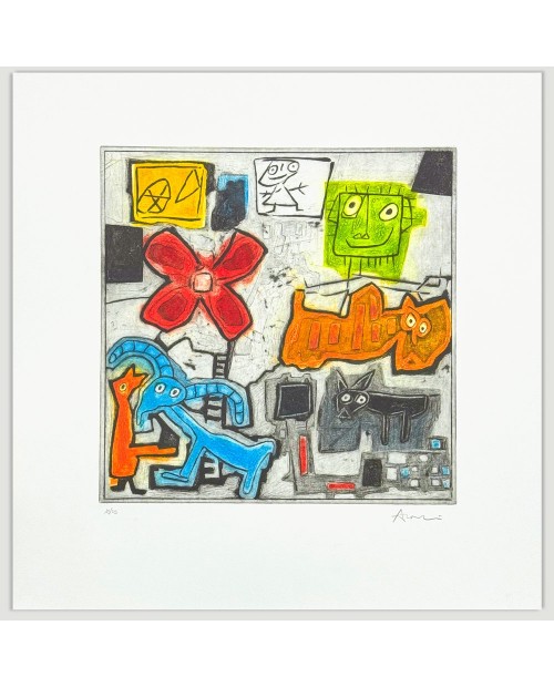 Gianfranco Asveri - Abracadabra 2 - 60x60 cm