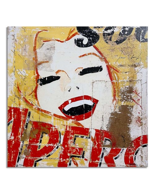 Lorenzo Crivellaro - Happy Aperol - 49x49 cm