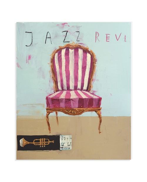 Luca Bellandi - Jazz revue - 77x96,5 cm