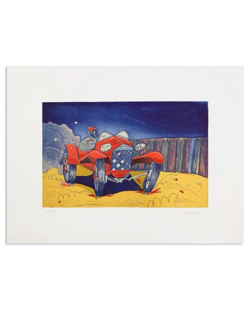 Luca Giovagnoli - Car - 50x70 cm 