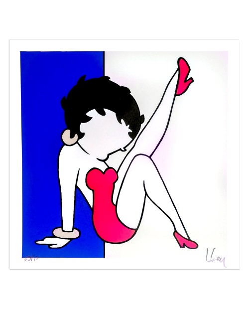Betty Boop - 25x25 cm - serigrafia