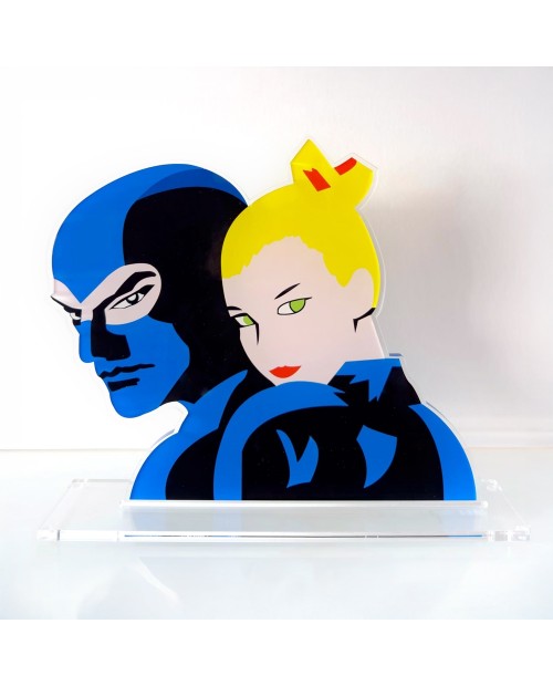 Marco Lodola - Complicity - 36,8x29,8 cm