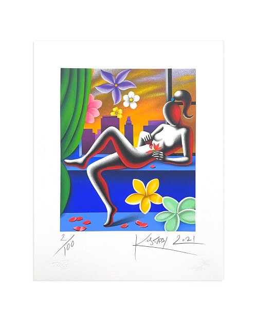 Mark Kostabi - Enigma of love - 35x45 cm