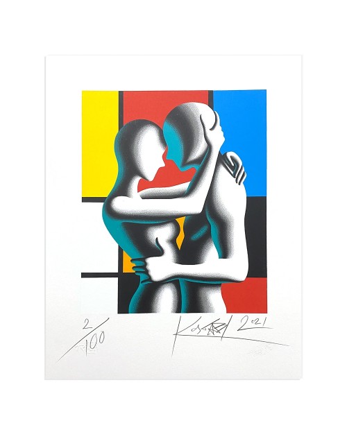 Mark Kostabi - Modern love - 35x45 cm