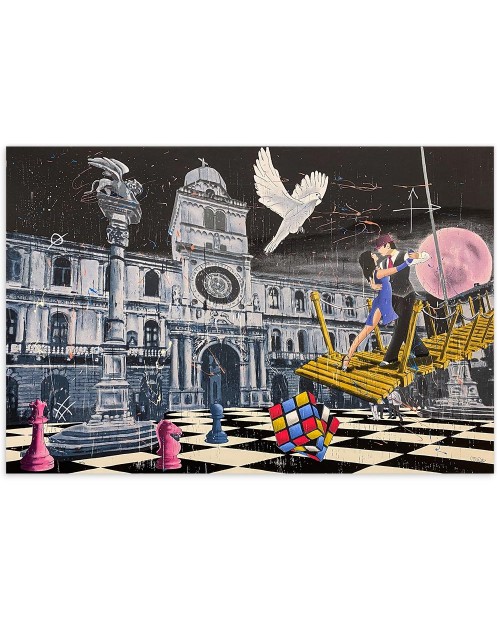 Mauro paparella - Scenes from a dream n. 102 - 80x120 cm