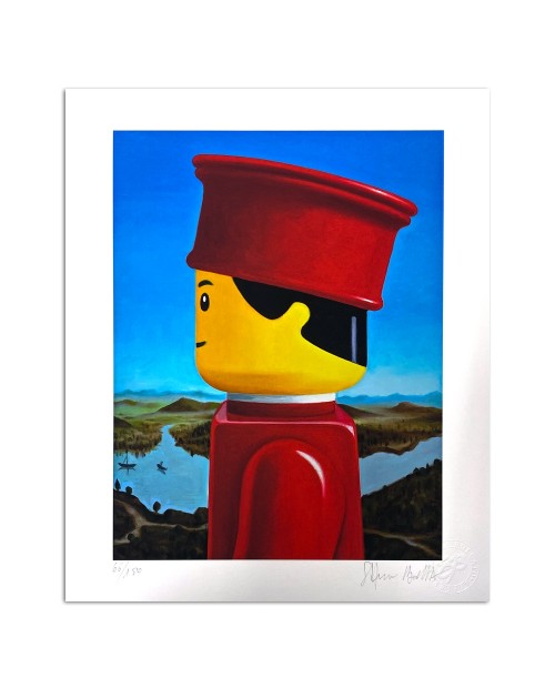 Stefano Bolcato DUCA DI URBINO-PIERO DELLA FRANCESCA 30x37 cm 