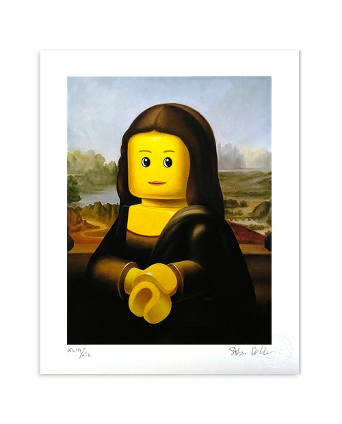 Stefano Bolcato La gioconda 30x37 cm 