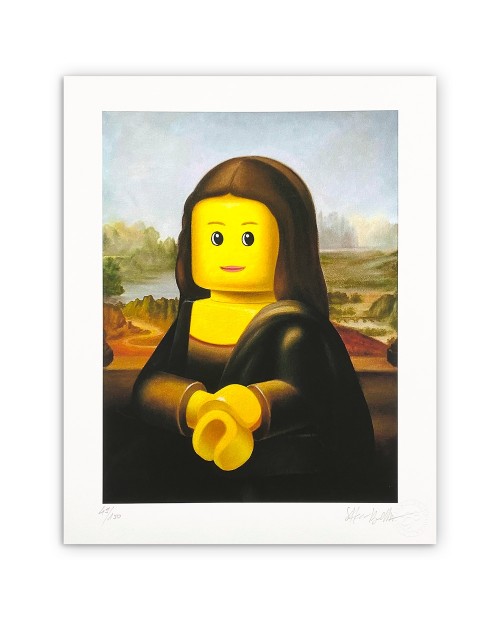 Stefano Bolcato La gioconda 40x50 cm 