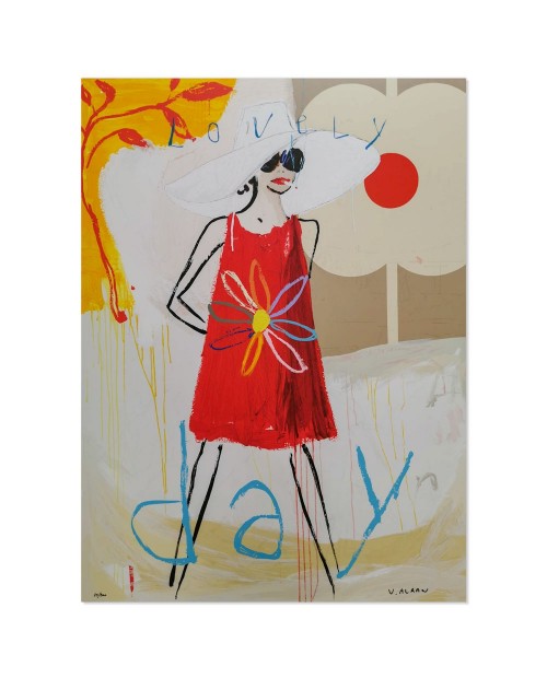 Vincent Alran - Lovely Day - 130x97 cm