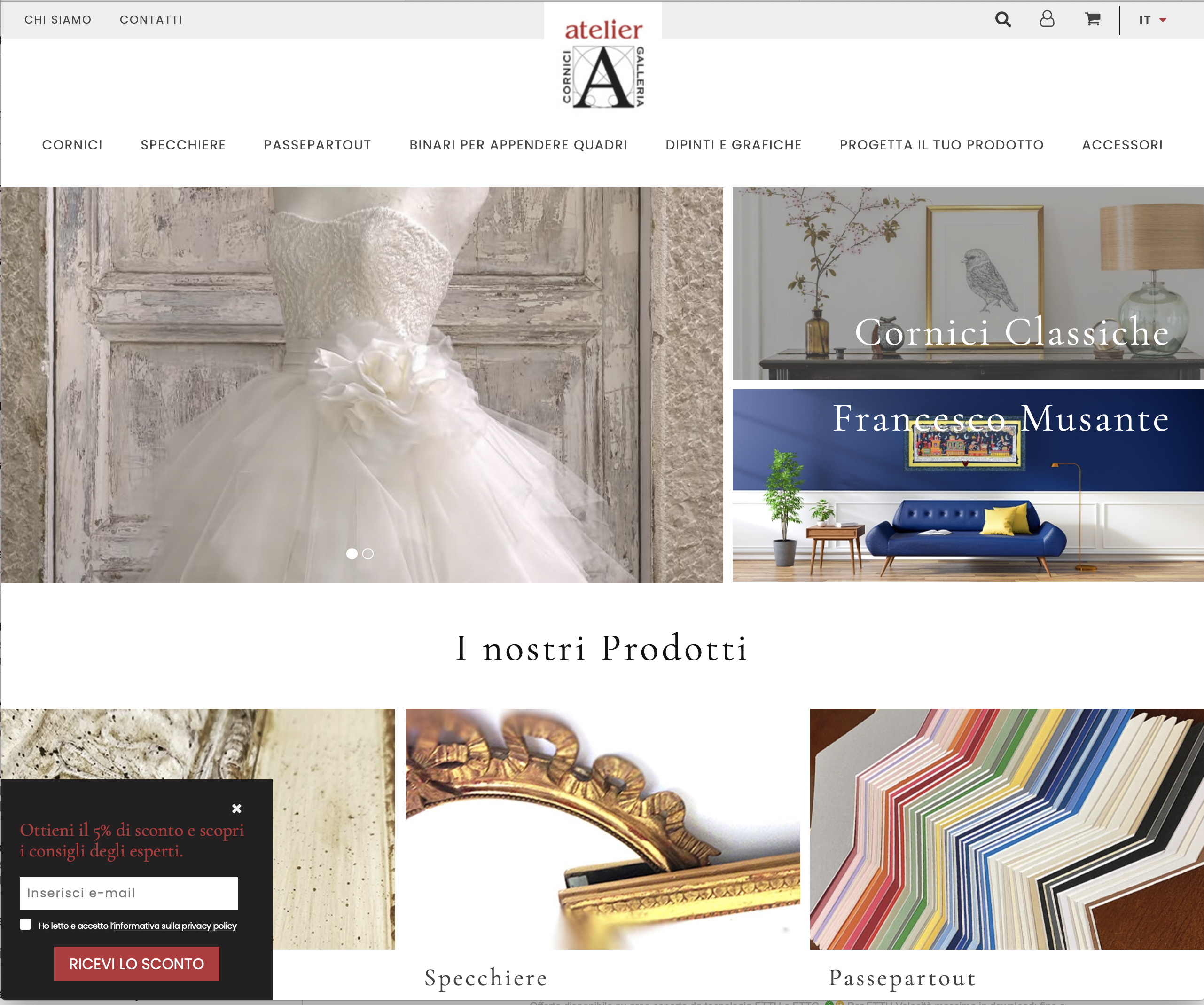 Online il nuovo Atelieronline.it!